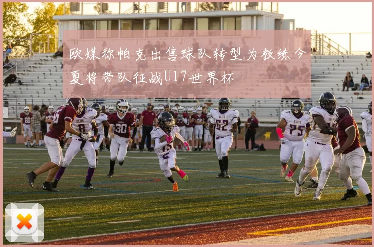 欧媒称帕克出售球队转型为教练今夏将带队征战U17世界杯