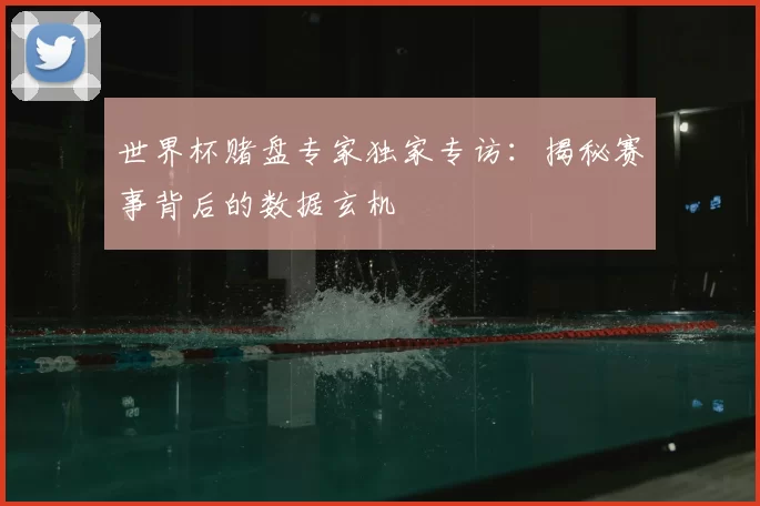 世界杯赌盘专家独家专访:揭秘赛事背后的数据玄机