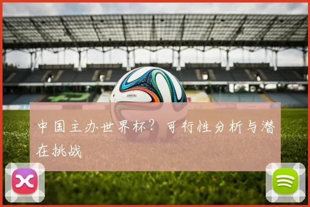 中国主办世界杯?可行性分析与潜在挑战