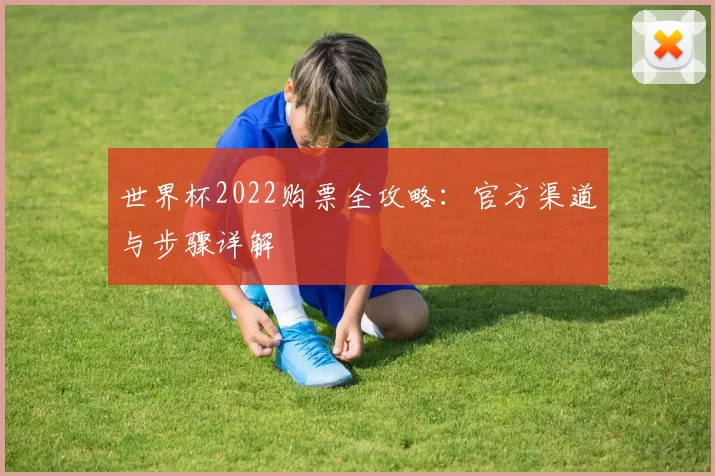 世界杯2022购票全攻略:官方渠道与步骤详解